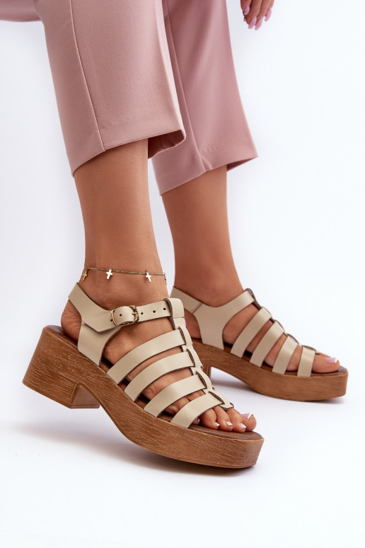 Zazoo 40410 Sandales pour femmes Féminin beige Zazoo 40410 Sandales pour femmes Féminin beige