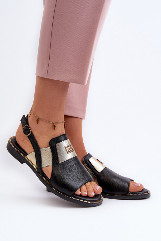 Zazoo 40385 Féminin Sandales pour femmes couleur noire Zazoo 40385 Féminin Sandales pour femmes couleur noire