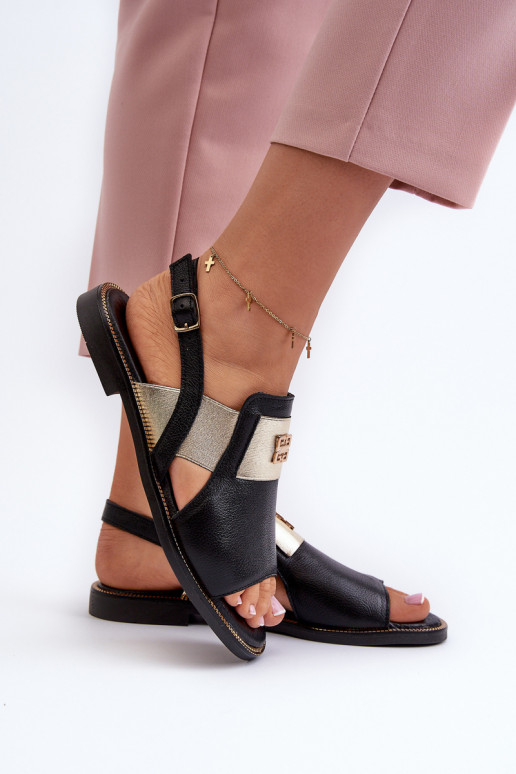 Zazoo 40385 Féminin Sandales pour femmes couleur noire Zazoo 40385 Féminin Sandales pour femmes couleur noire