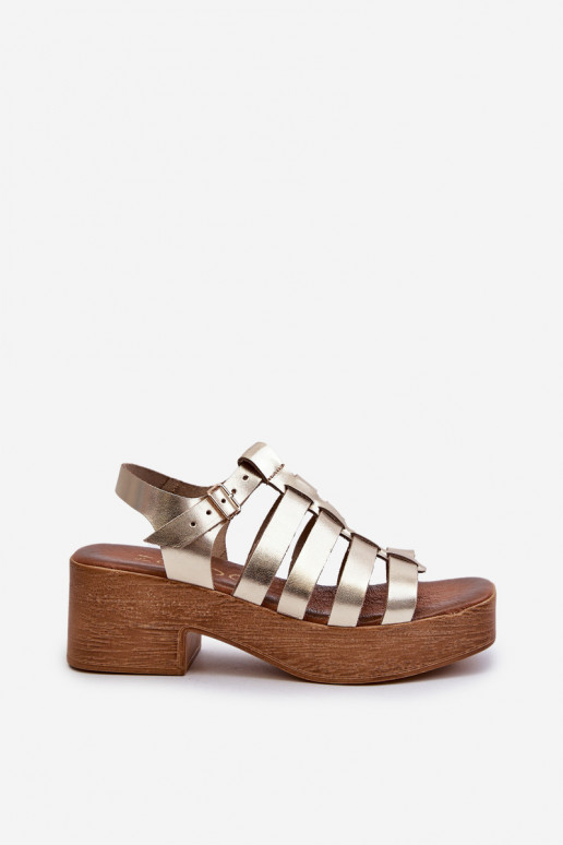 Zazoo 40410 Sandales pour femmes Féminin couleur dorée Zazoo 40410 Sandales pour femmes Féminin couleur dorée