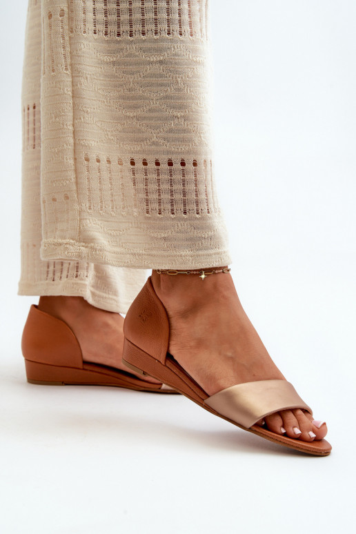 Sandales pour femmes Il fautciejka 1971-68 brun-couleur dorée Sandales pour femmes Il fautciejka 1971-68 brun-couleur dorée