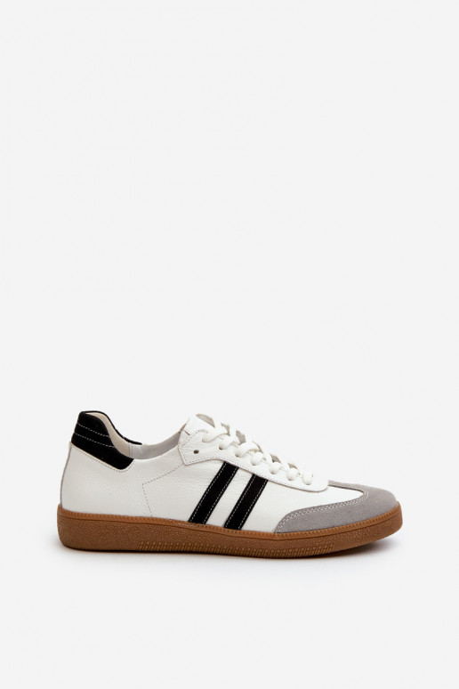 Zazoo N1068 Peau Faible Chaussures modèle baskets Féminin couleur blanche Zazoo N1068 Peau Faible Chaussures modèle baskets Féminin couleur blanche