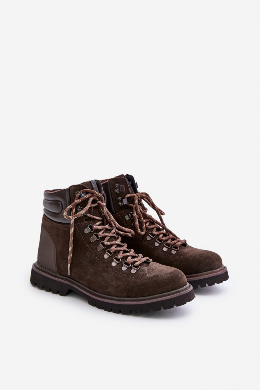 en daim réchauffer Bottes chaussures Mâle Big Star OO174644 Hi-Poly System marron en daim réchauffer Bottes chaussures Mâle Big Star OO174644 Hi-Poly System marron