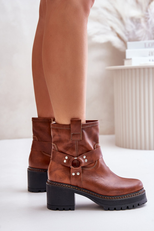 Bottes pour femmes Au Château LeÀski 3435 marron Bottes pour femmes Au Château LeÀski 3435 marron