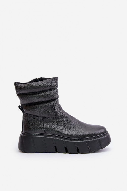 Zazoo 60512 Bottines femme en cuir naturel Au Château réchauffer avec du feutre couleur noire Zazoo 60512 Bottines femme en cuir naturel Au Château réchauffer avec du feutre couleur noire