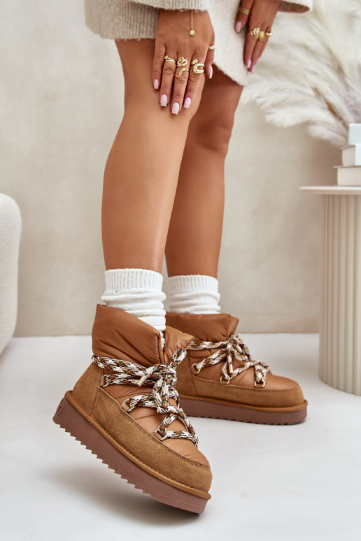 en daim Bottes de neige FémininGrubym Laçagem D.Franklin DFSH375003 marron en daim Bottes de neige FémininGrubym Laçagem D.Franklin DFSH375003 marron