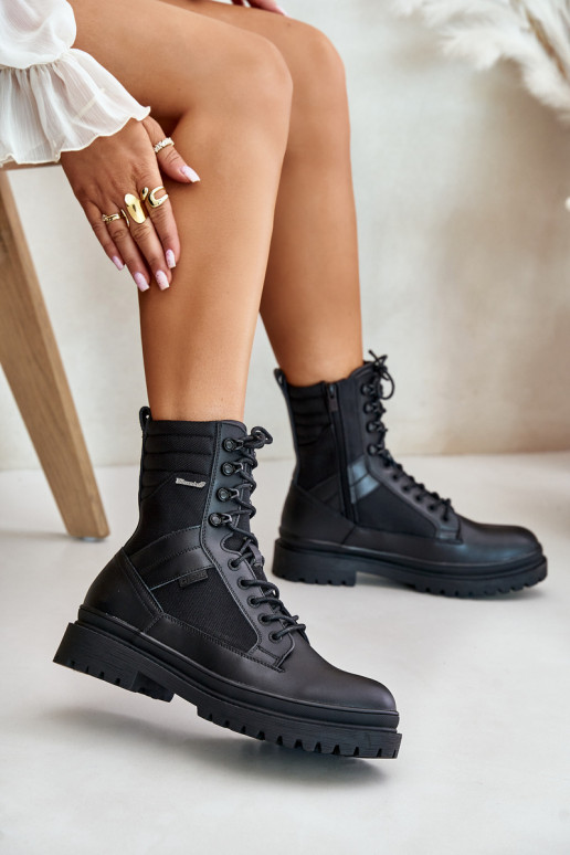 Peau chaussures Bottes Mâle réchauffer Big Star OO174164 couleur noire Peau chaussures Bottes Mâle réchauffer Big Star OO174164 couleur noire