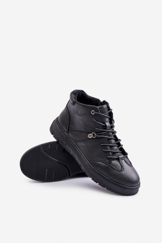 Peau réchauffer Bottines modèle baskets Mâle Lee Cooper LCJ-24-33-2913 couleur noire Peau réchauffer Bottines modèle baskets Mâle Lee Cooper LCJ-24-33-2913 couleur noire