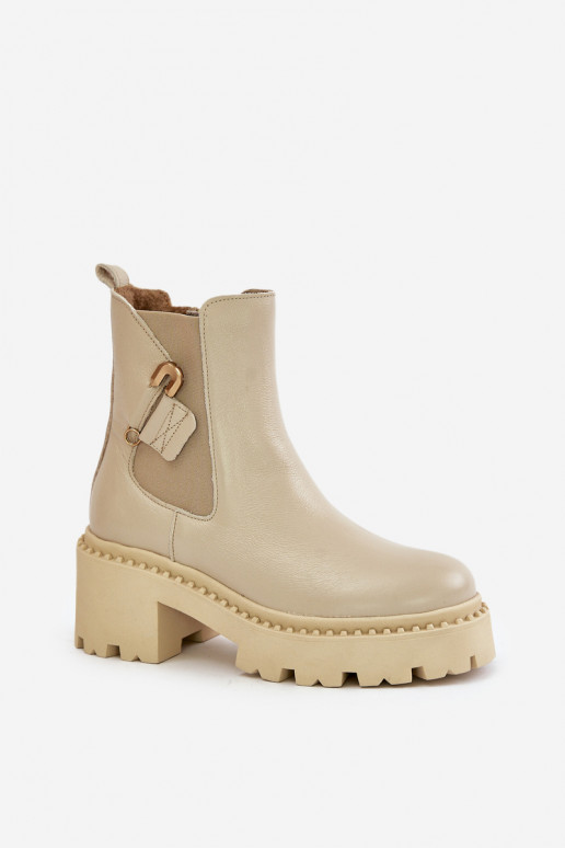 Zazoo 60490 Peau réchauffer Bottes avec des ornements couleur ivoire Zazoo 60490 Peau réchauffer Bottes avec des ornements couleur ivoire