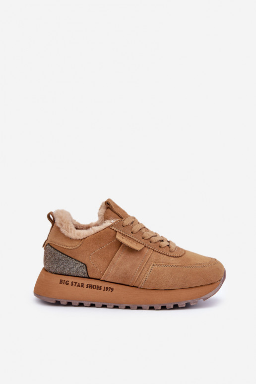 en daim Chaussures modèle baskets Féminin avec un manteau de fourrure I Błyszczącym Élément Big Star OO274578 Hi-Poly System mar en daim Chaussures modèle baskets Féminin avec un manteau de fourrure I Błyszczącym Élément Big Star OO274578 Hi-Poly System mar