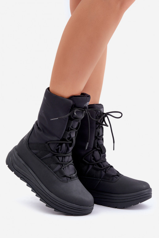 Féminin Bottes de neige INUAOciepliną Primaloft 4F 4FRADANS24FSBSF012 couleur noire