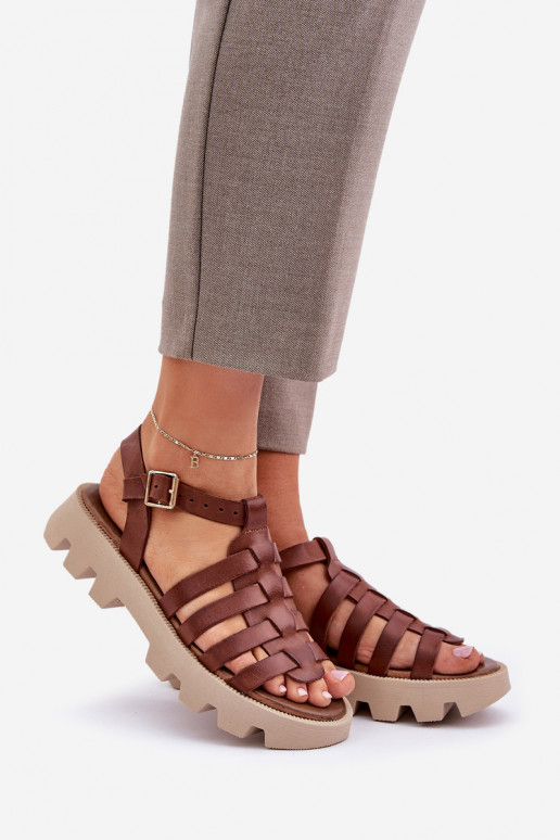 Sandales pour femmes Féminin Zazoo 3695 marron Sandales pour femmes Féminin Zazoo 3695 marron