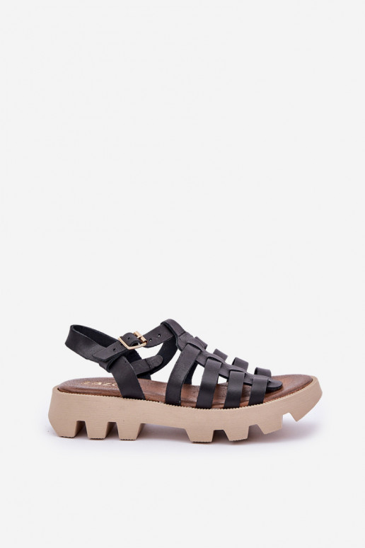 Sandales pour femmes Féminin Zazoo 3695 couleur noire Sandales pour femmes Féminin Zazoo 3695 couleur noire