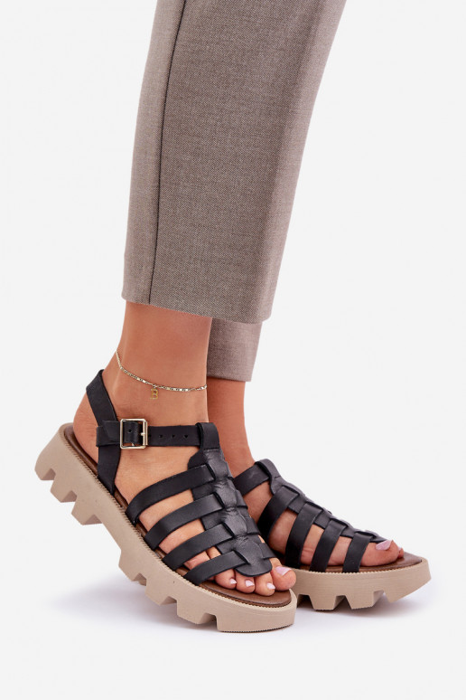 Sandales pour femmes Féminin Zazoo 3695 couleur noire Sandales pour femmes Féminin Zazoo 3695 couleur noire