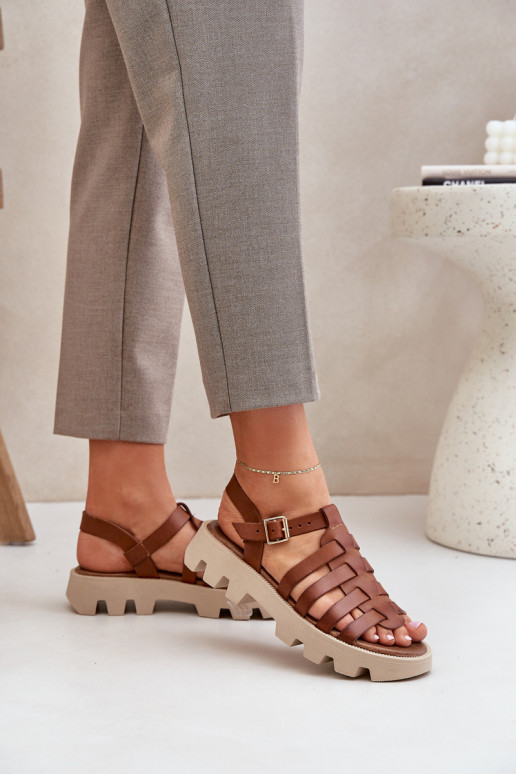 Sandales pour femmes Féminin Zazoo 3695 marron Sandales pour femmes Féminin Zazoo 3695 marron