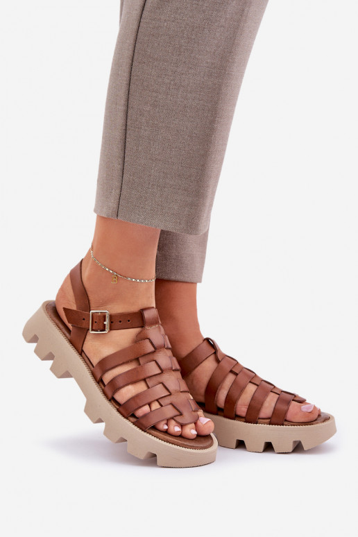 Sandales pour femmes Féminin Zazoo 3695 marron Sandales pour femmes Féminin Zazoo 3695 marron