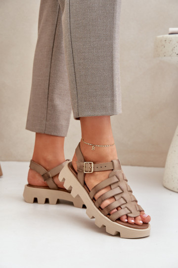 Sandales pour femmes Féminin Zazoo 3695 beige 2