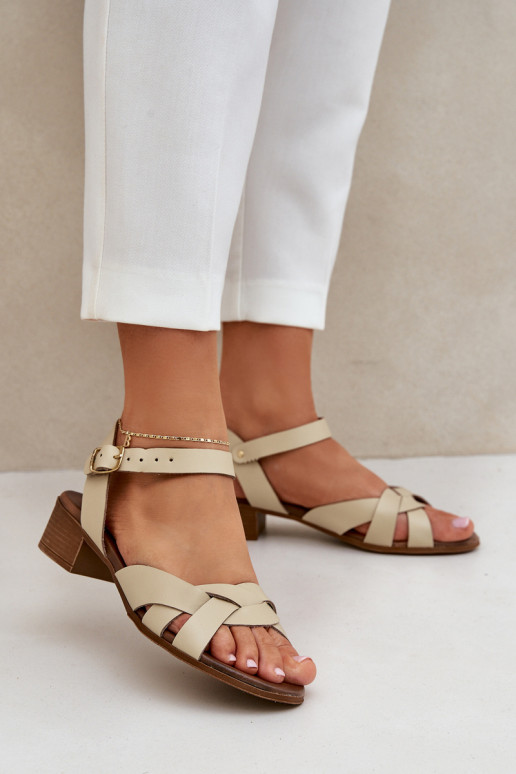 Sandales pour femmes Activé Subtilm Obcasie Zazoo 40372 couleur ivoire Sandales pour femmes Activé Subtilm Obcasie Zazoo 40372 couleur ivoire