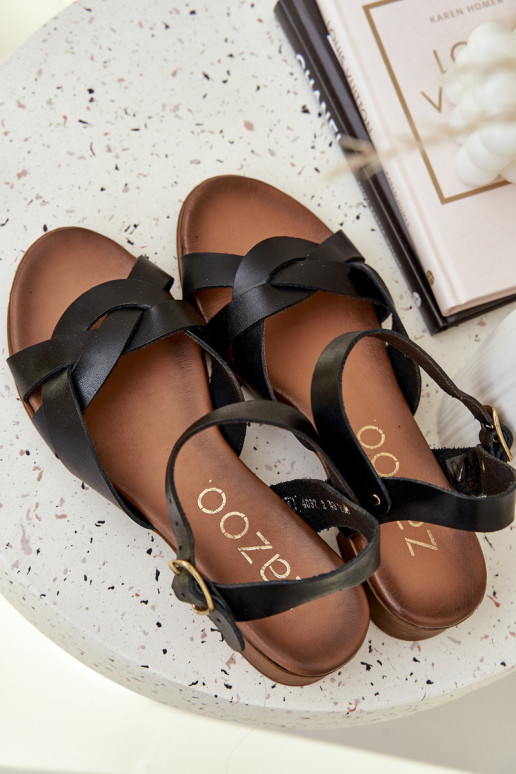 Sandales pour femmes Activé Subtilm Obcasie Zazoo 40372 couleur noire Sandales pour femmes Activé Subtilm Obcasie Zazoo 40372 couleur noire