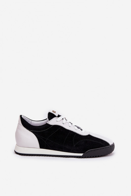 Peau baskets Féminin Laura Messi 2935 couleur noire Peau baskets Féminin Laura Messi 2935 couleur noire