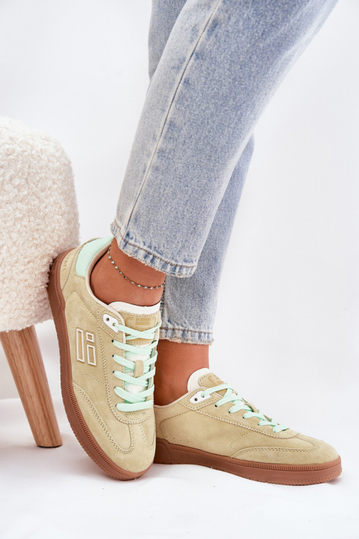 en daim baskets Chaussures modèle baskets Féminin D.Franklin DFSH387005 Calcaire en daim baskets Chaussures modèle baskets Féminin D.Franklin DFSH387005 Calcaire