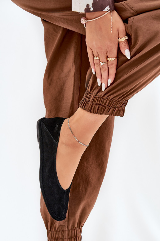 Ballerines en daim Féminin Big Star RR274080 couleur noire