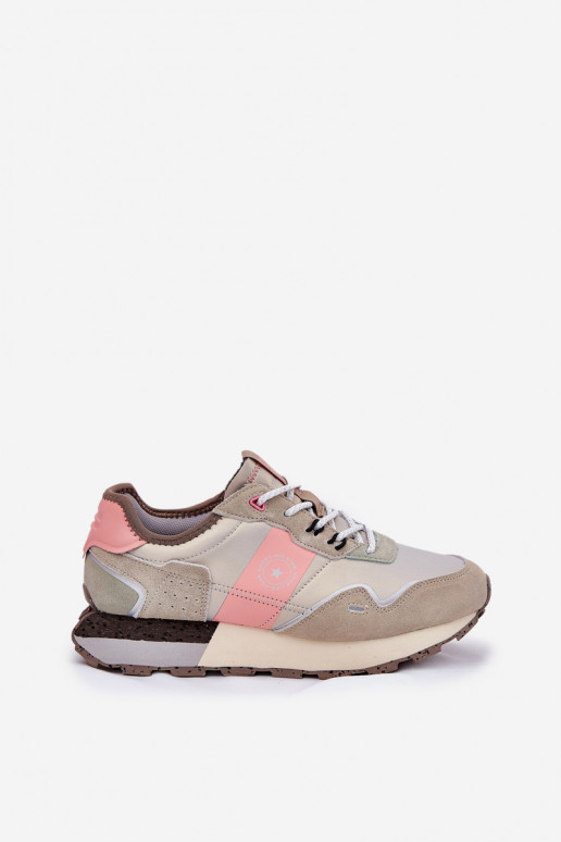 en daim Chaussures modèle baskets Féminin Big Star RR274243 HI-POLY SYSTEM gris-couleur rose en daim Chaussures modèle baskets Féminin Big Star RR274243 HI-POLY SYSTEM gris-couleur rose