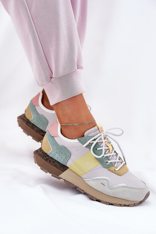 en daim Chaussures modèle baskets Féminin Big Star RR274244 HI-POLY SYSTEM gris-couleur jaune en daim Chaussures modèle baskets Féminin Big Star RR274244 HI-POLY SYSTEM gris-couleur jaune