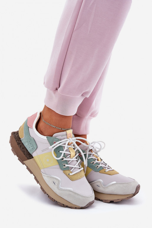 en daim Chaussures modèle baskets Féminin Big Star RR274244 HI-POLY SYSTEM gris-couleur jaune en daim Chaussures modèle baskets Féminin Big Star RR274244 HI-POLY SYSTEM gris-couleur jaune