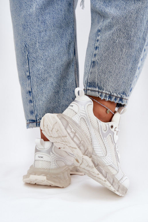 Peau Chaussures modèle baskets Féminin GOE RR2N4083 beige Peau Chaussures modèle baskets Féminin GOE RR2N4083 beige