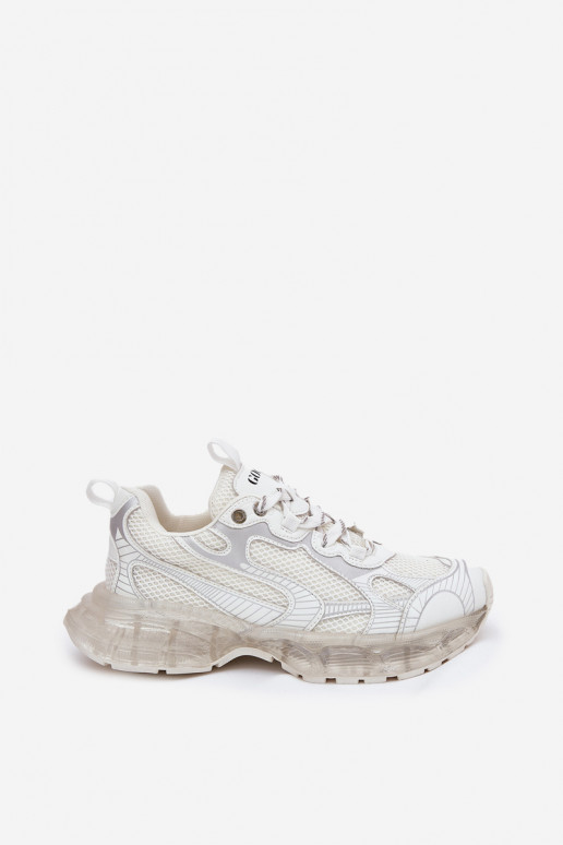 Peau Chaussures modèle baskets Féminin GOE RR2N4083 beige Peau Chaussures modèle baskets Féminin GOE RR2N4083 beige