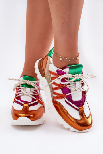 Peau chaussures Chaussures modèle baskets Féminin Artiker 56C1737 Couleurs différentes 2