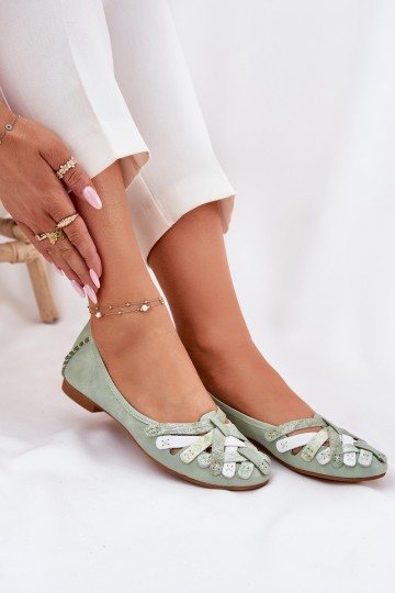 Ballerines pour femmes Tai turiciejka 01358-50 menthe