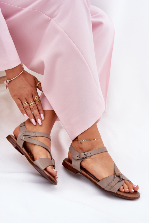 Zazoo 40182 Sandales pour femmes Féminin beige