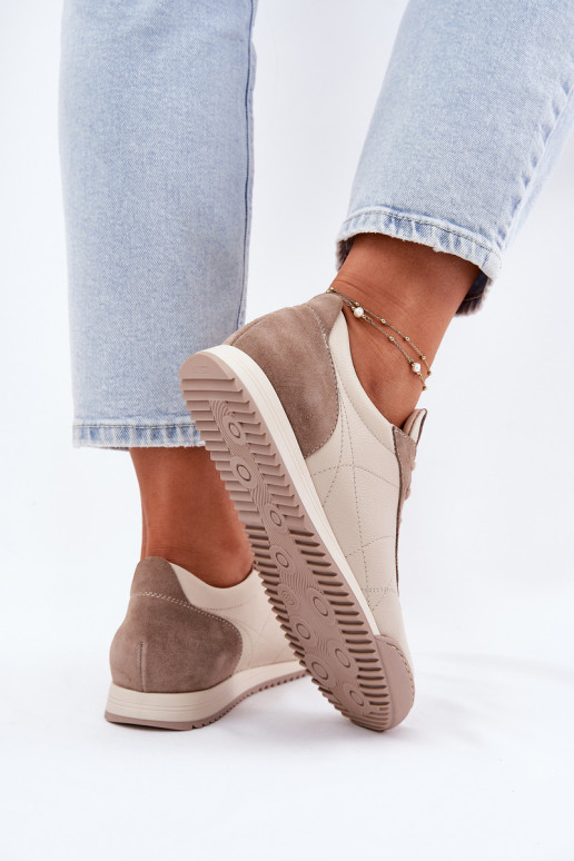 Peau baskets Féminin Laura Messi 2935 beige Peau baskets Féminin Laura Messi 2935 beige