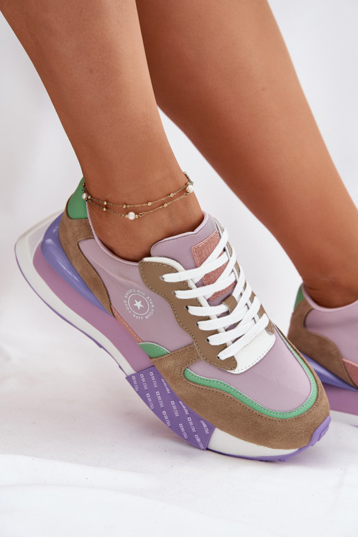 en daim Chaussures modèle baskets Féminin avec une plateforme Big Star RR274815 HI-POLY SYSTEM couleur rose en daim Chaussures modèle baskets Féminin avec une plateforme Big Star RR274815 HI-POLY SYSTEM couleur rose