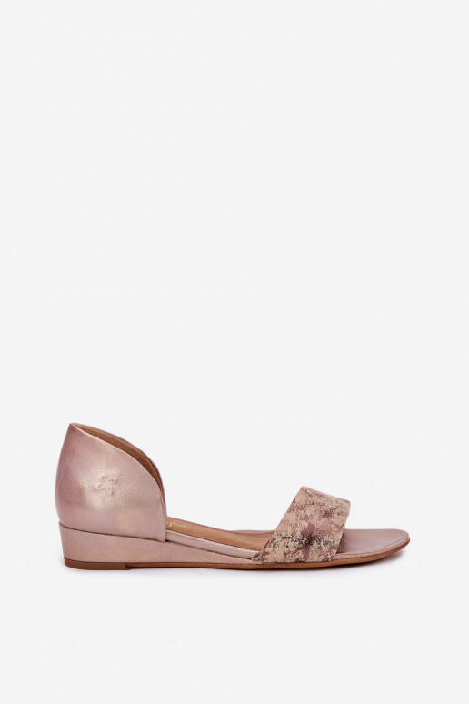 Sandales pour femmes Il fautciejka 01971-71 couleur dorée Sandales pour femmes Il fautciejka 01971-71 couleur dorée