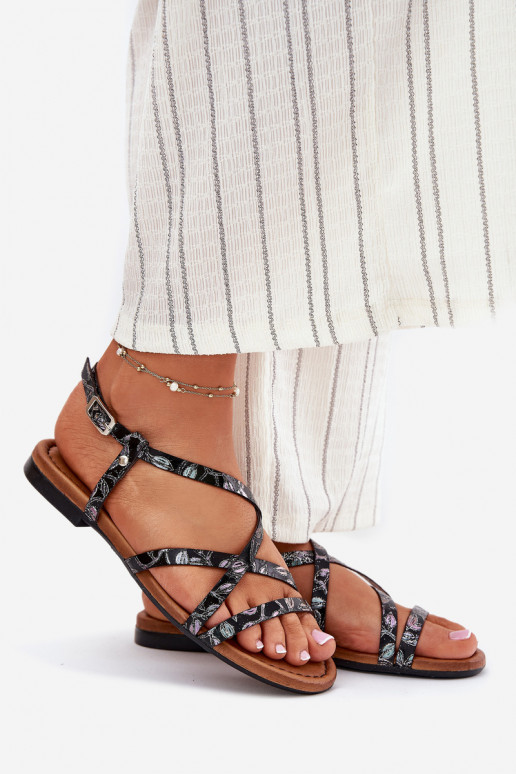 isocèle Sandales pour femmes Féminin Il fautciejka 06635-05 couleur noire isocèle Sandales pour femmes Féminin Il fautciejka 06635-05 couleur noire