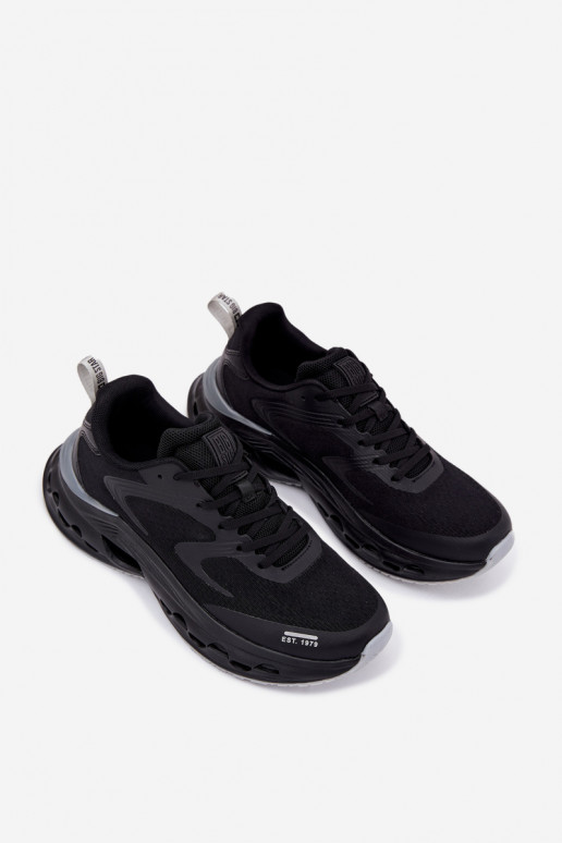 baskets Mâle avec une plateforme Big Star RR174022 Hi-Poly System couleur noire baskets Mâle avec une plateforme Big Star RR174022 Hi-Poly System couleur noire