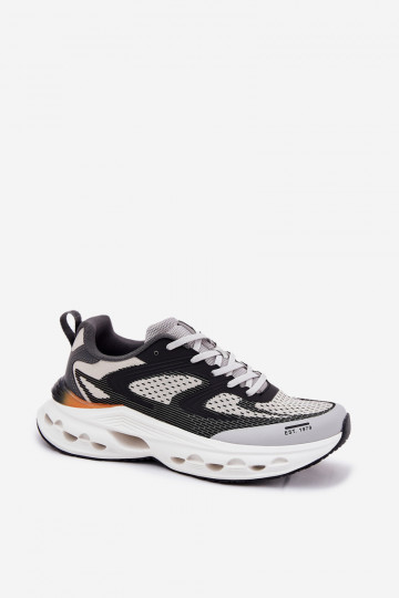 baskets Mâle avec une plateforme Big Star RR174023 Hi-Poly System couleur grise