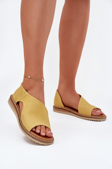 Sandales pour femmes Féminin Artiker 46C1015 couleur jaune 2