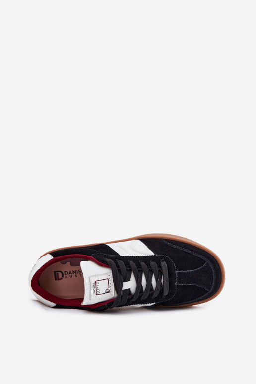 en daim Chaussures modèle baskets Féminin Daniel Lopez Just Dare SS2D4021 couleur noire en daim Chaussures modèle baskets Féminin Daniel Lopez Just Dare SS2D4021 couleur noire