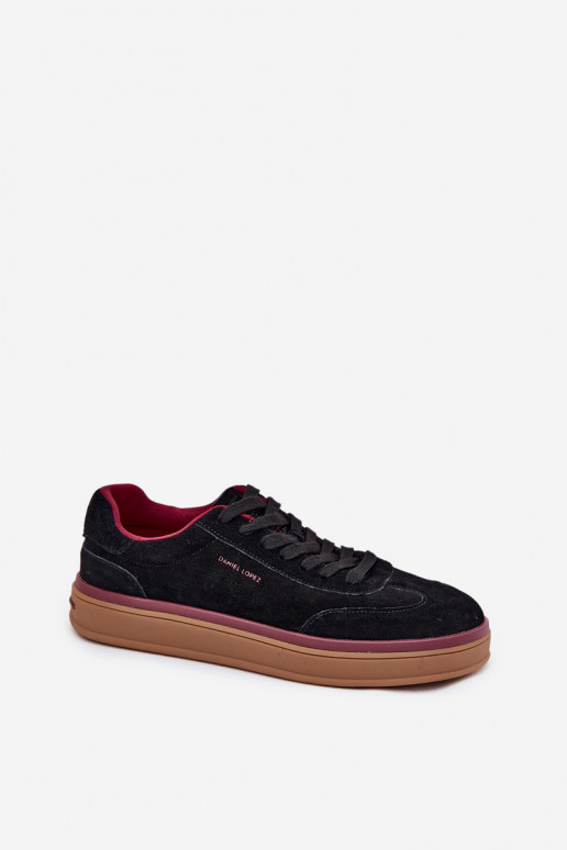 en daim Féminin Chaussures modèle baskets Daniel Lopez Just Dare SS2D4006 couleur noire en daim Féminin Chaussures modèle baskets Daniel Lopez Just Dare SS2D4006 couleur noire