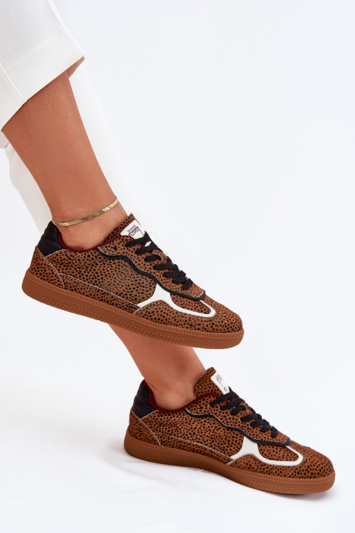 Chaussures modèle baskets Féminin Daniel Lopez Just Dare SS2D4016 marron Chaussures modèle baskets Féminin Daniel Lopez Just Dare SS2D4016 marron