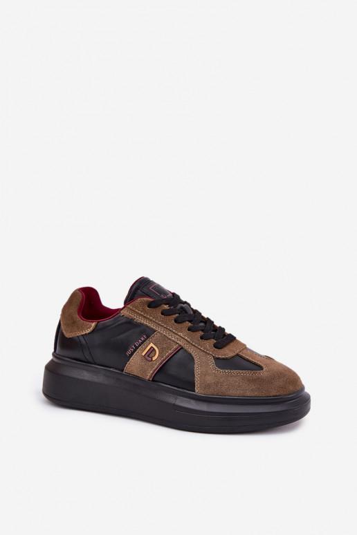 Peau Féminin Chaussures modèle baskets avec une plateforme Daniel Lopez Just Dare SS2D4001 couleur noire Peau Féminin Chaussures modèle baskets avec une plateforme Daniel Lopez Just Dare SS2D4001 couleur noire