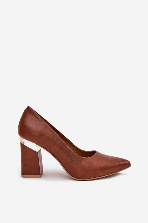 Peau Chaussures LeÀski 3117 marron foncé Peau Chaussures LeÀski 3117 marron foncé
