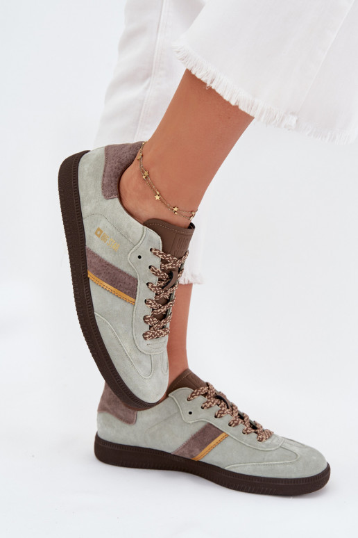 en daim Faible Chaussures modèle baskets Féminin Big Star SS274678 HI-POLY SYSTEM couleur menthe en daim Faible Chaussures modèle baskets Féminin Big Star SS274678 HI-POLY SYSTEM couleur menthe