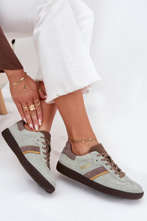 en daim Faible Chaussures modèle baskets Féminin Big Star SS274678 HI-POLY SYSTEM couleur menthe en daim Faible Chaussures modèle baskets Féminin Big Star SS274678 HI-POLY SYSTEM couleur menthe