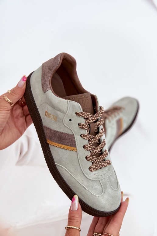 en daim Faible Chaussures modèle baskets Féminin Big Star SS274678 HI-POLY SYSTEM couleur menthe en daim Faible Chaussures modèle baskets Féminin Big Star SS274678 HI-POLY SYSTEM couleur menthe