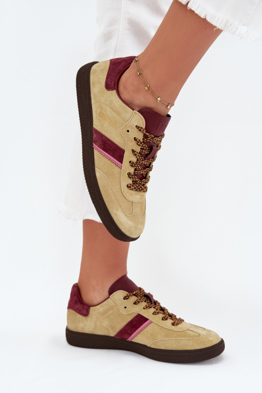 en daim Faible Chaussures modèle baskets Féminin Big Star SS274680 HI-POLY SYSTEM Calcaire en daim Faible Chaussures modèle baskets Féminin Big Star SS274680 HI-POLY SYSTEM Calcaire